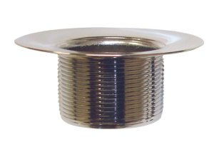 (image for) 1-1/2 in. Chrome Brass Shower Drain Strainer