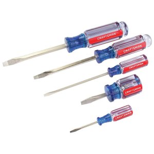 (image for) Craftsman Slotted Screwdriver Set 5 pc