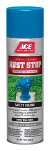 (image for) Rust Stop Gloss Safety Blue Spray Paint 15 oz.