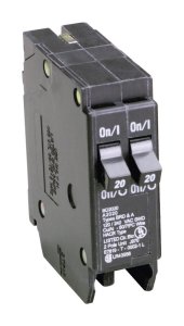 (image for) 20/20 amps Tandem 2-Pole Circuit Breaker Eaton Cutler-Hammer