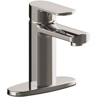 (image for) Chrome Single-Handle Single Hole Bathroom Faucet
