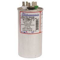 (image for) 45/5 MFD 370/440 volt Round Run Capacitor USA Made