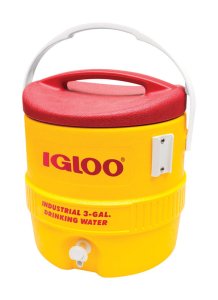 (image for) Industrial Water Cooler 3 gal. Red/Yellow