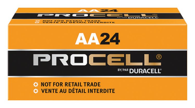 (image for) AA Procell Alkaline Batteries 24 pk Boxed