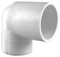 (image for) 1-1/2 in. SxMPT Street Elbow 90 PVC