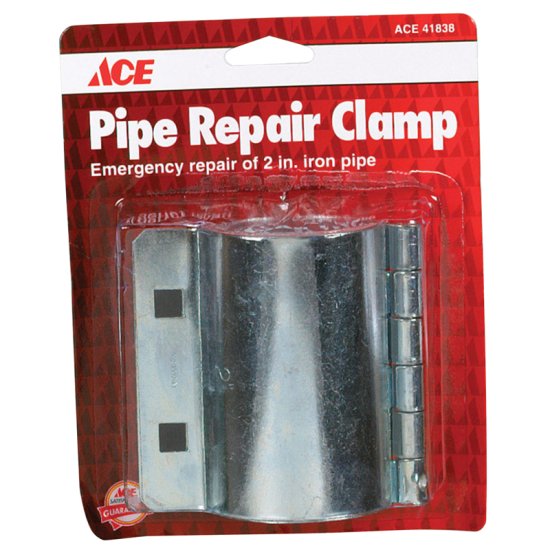 (image for) Ace 2 in. Steel Pipe Repair Clamp