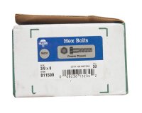 (image for) 3/8 in. Dia. x 8 in. L Hot Dipped Galvanized Steel Hex B