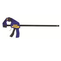 (image for) Irwin Quick-Grip 18 in. X 3-1/2 in. D Bar Clamp 300 lb
