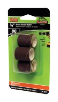 (image for) 0.5 in. Dia. x 3/4 in. L Aluminum Oxide Abrasive Sleeve Re