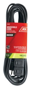 (image for) Indoor 15 ft. L Brown Extension Cord 16/2 SPT-2