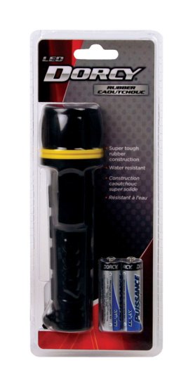 (image for) Black LED Flashlight AA Battery