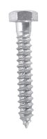 (image for) 5/16 in. x 2 in. L Hex Hot Dipped Galvanized Steel Lag S