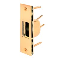(image for) 4.875 in. H x 1.25 in. L Brass-Plated Steel High Secu