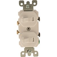 (image for) 120-Volt/277-Volt 15A 1-Pole Duplex Style Ivory