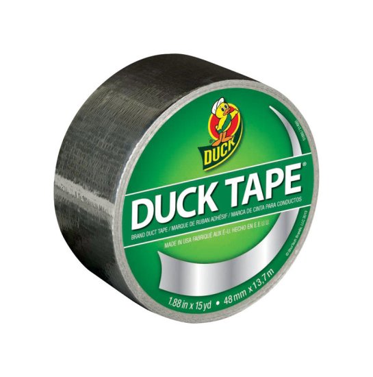 (image for) 1.88 in. W x 15 yd. L Chrome Solid Duct Tape