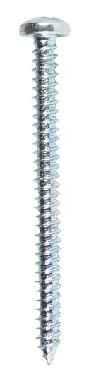 (image for) No. 8 x 2 in. L Phillips Pan Head Zinc-Plated Steel Shee