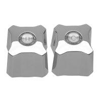 (image for) Kohler Trend Chrome Tub and Shower Faucet Handles - Pair