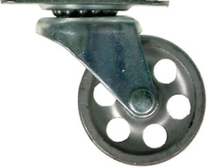 (image for) 2-1/2 in. Dia. Swivel Steel Caster 175 lb. 1 pk