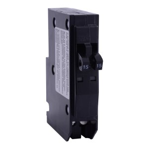 (image for) QO 15/15 amps Tandem Single Pole Circuit Breaker