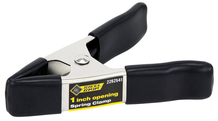 (image for) 1 in. Spring Clamp 1 pk