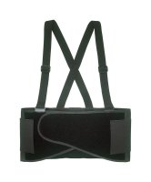 (image for) 32 in. to 38 in. Elastic Back Support Belt Black M 1 pc.