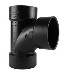 (image for) 4 in. Hub x 4 in. Dia. Hub ABS Sanitary Tee