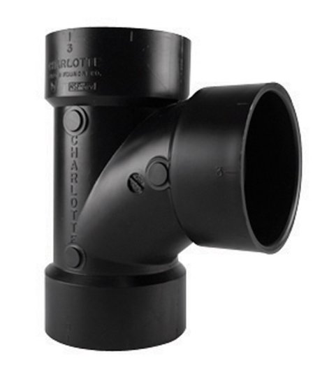 (image for) 4 in. Hub x 4 in. Dia. Hub ABS Sanitary Tee