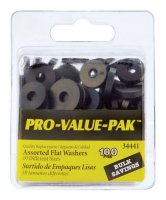 (image for) 0.00 in. Dia. Rubber Assorted Washer 100 pk