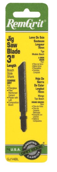 (image for) Carbide Grit Jig Saw Blade 1 pk 3 in. T-Shank