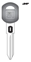 (image for) VATS Key Automotive Key Blank Double sided For Fits VATS S