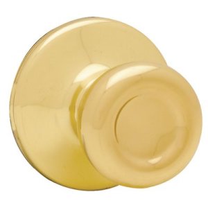 (image for) Polished Brass Passage Passage Door Knob Tylo