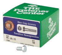 (image for) M5-.80 mm Dia. x 10 mm L Heat Treated Steel Hex Head Cap