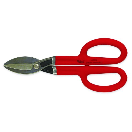 (image for) 9-3/4 in. Stainless Steel Straight Straight Pattern Snips 2