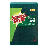 (image for) Scotch-Brite Heavy Duty Scouring Pad For Pots and Pans 6 in. L 8