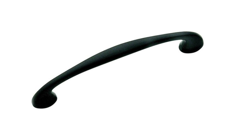(image for) Basic Metals Cabinet Pull 3.75 in. Flat Black 1