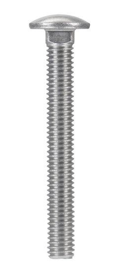 (image for) 0.375 in. Dia. x 3 in. L Stainless Steel Carriage Bolt 2