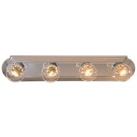 (image for) 4 Lights Chrome Bath Vanity Light