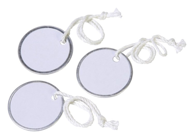 (image for) TAGS PAPER RND1-9/16"200