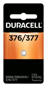 (image for) Silver Oxide 377 1.5 volt Electronic/Watch Battery 1 pk