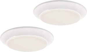 (image for) 7.5 in. 11.5 Watt LED Flush Mount 2pk