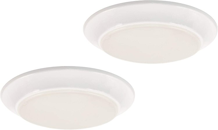 (image for) 7.5 in. 11.5 Watt LED Flush Mount 2pk