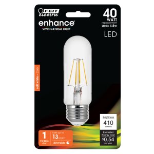 (image for) T10 E26 (Medium) Filament LED Bulb Warm White 40 W