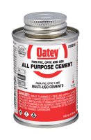 (image for) Clear All-Purpose Cement For CPVC/PVC 4 oz.