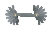 (image for) High Carbon Steel SAE Thread Pitch Gauge 18 Leaf 1