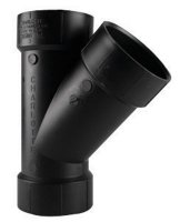 (image for) 2 in. Hub x 2 in. Dia. Hub ABS Wye