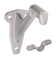 (image for) National Hardware Silver Zinc Handrail Bracket