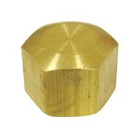 (image for) 3/8 in. Compression Brass Cap