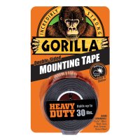 (image for) 1 in. W x 60 in. L Mounting Tape Black