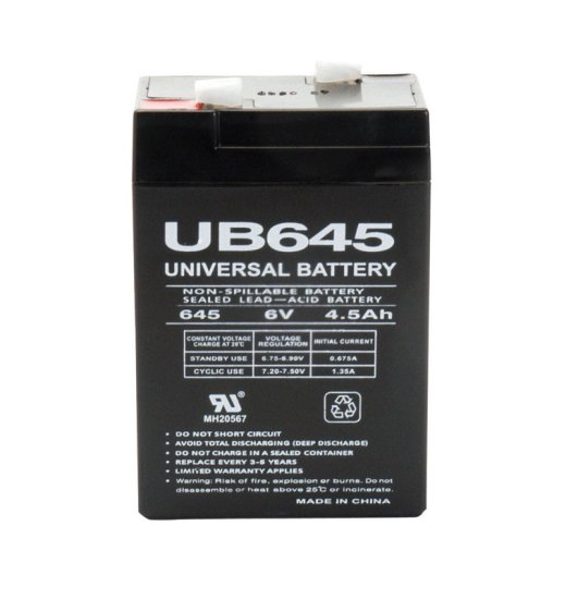 (image for) UPG Sealed 4.5 amps Lead Acid Automotive Battery