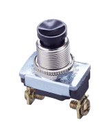 (image for) Push Button Switch Black 1 pk